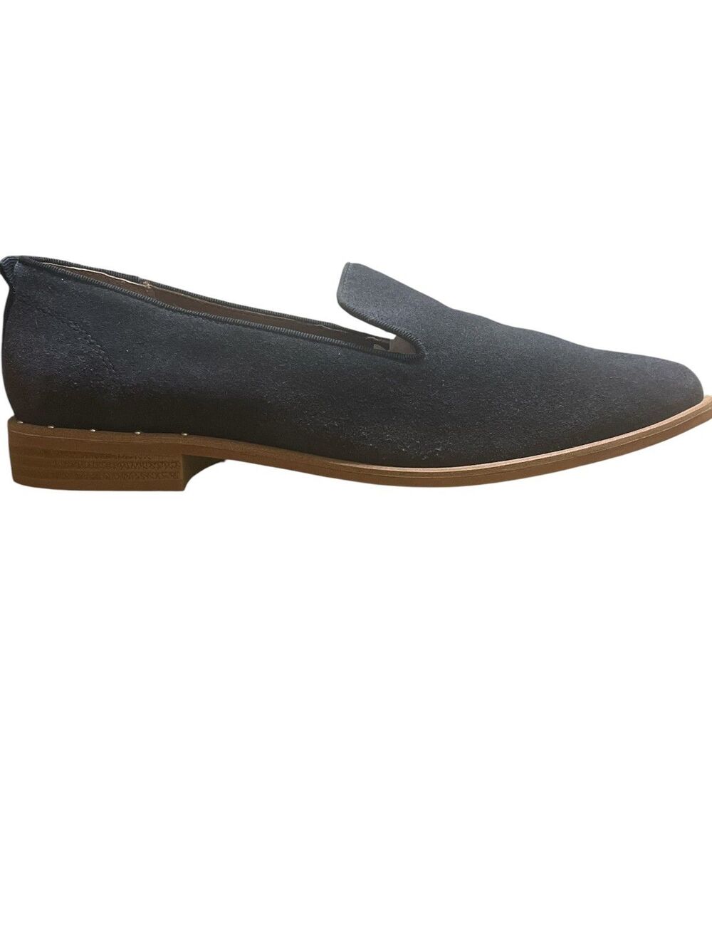 Franco Sarto Jeela Loafers Blue Suede Slip on Shoes W Size 9.5 Business Casual.